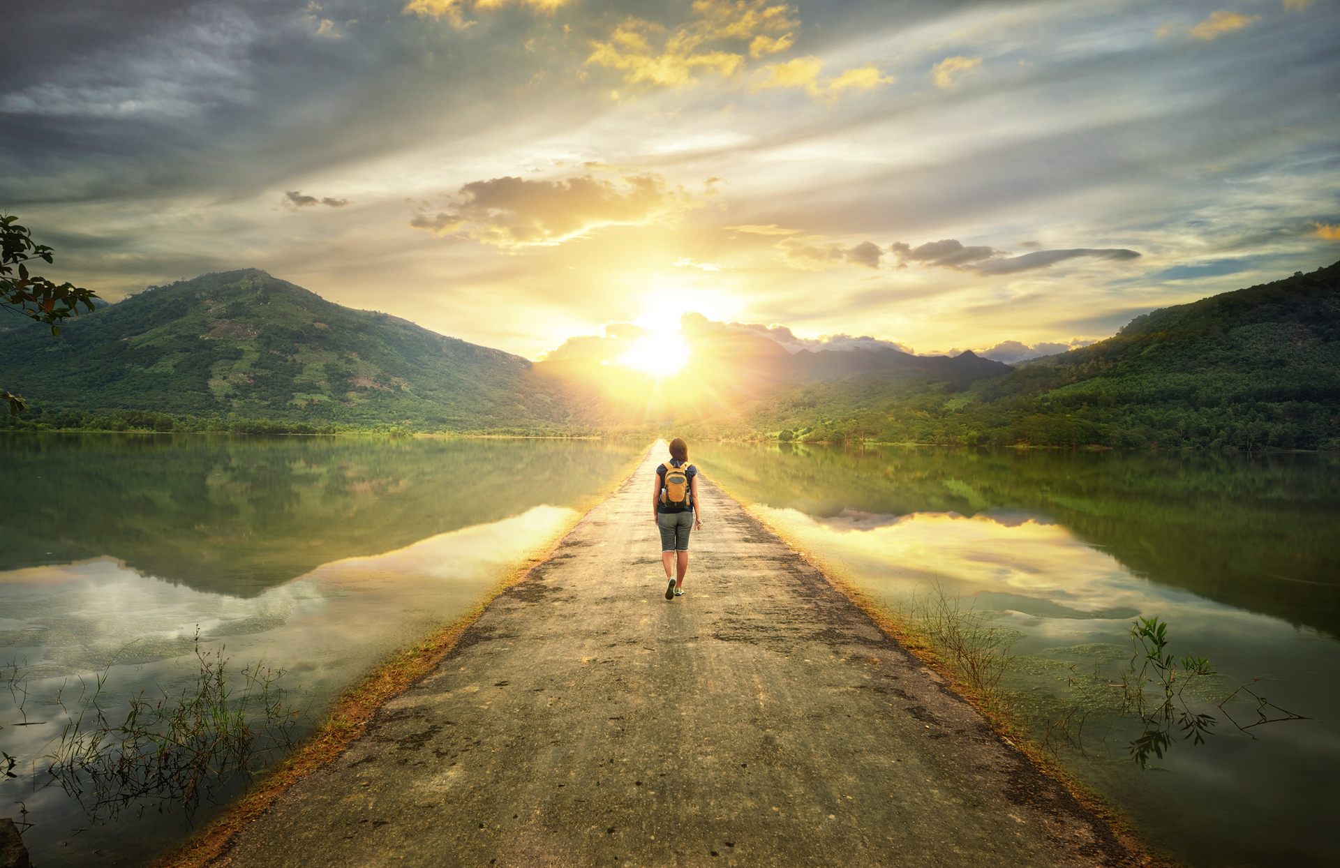 Open road travel setting that inspired the Crays hospitality vision