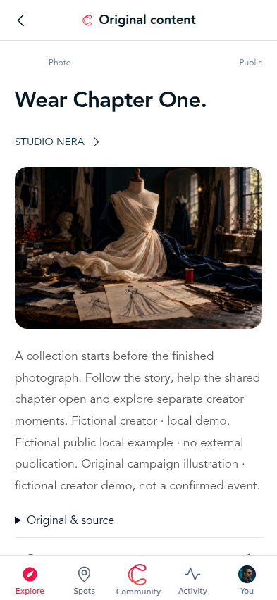 Original collection story by STUDIO NERA